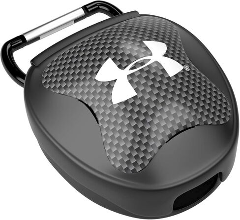 Under Armour Mouth Guard Case. Mouthguard Storage. Keep it Clean and Secure, Black, Adult in Kuwait