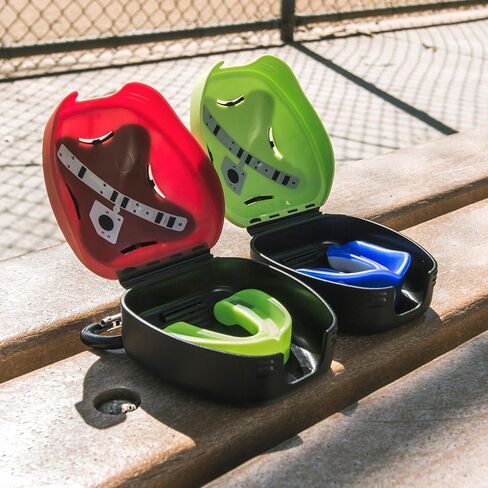 Under Armour Mouth Guard Case. Mouthguard Storage. Keep it Clean and Secure, Black, Adult in Kuwait
