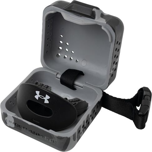 Under Armour Mouth Guard Case. Mouthguard Storage. Keep it Clean and Secure, Black, Adult in Kuwait
