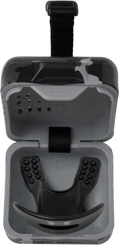 Under Armour Mouth Guard Case. Mouthguard Storage. Keep it Clean and Secure, Black, Adult in Kuwait