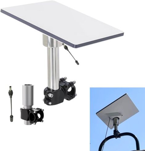 starlink mini pole mount - 1 "-1.6" محول القطب مع آلية قفل | يتصاعد بشكل آمن على رفوف سقف RV ، درابزين الشرفة ، الأنابيب والوظائف in Kuwait