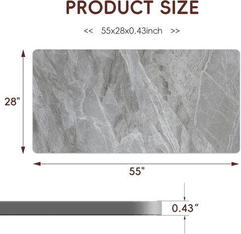 55'' x 28'' Sintered Stone Table top, DIY Replacement & Cover Marble Desktop, Table Top for Kitchen Table, Outdoor Indoor Dining Table in Saudi Arabia