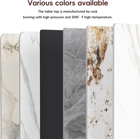 55'' x 28'' Sintered Stone Table top, DIY Replacement & Cover Marble Desktop, Table Top for Kitchen Table, Outdoor Indoor Dining Table in Saudi Arabia