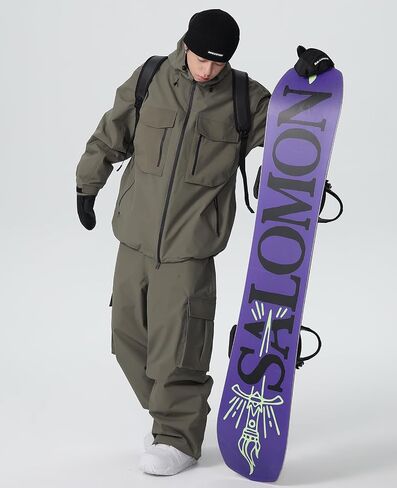 YEEFINE Men's&Women's Ski Suit Two Pieces Snowsuits Waterproof Snowboard Suits Outdoor Winter Ski Jacket and Pants in Saudi Arabia