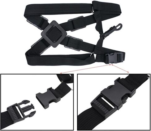 حزام ساكس الكتف قابل للتعديل ساكسفون الصدر حزام كتف الكتف خطاف بوكيل منتظم لسيارة السوبرانو تينور ألتو ساكس in Kuwait