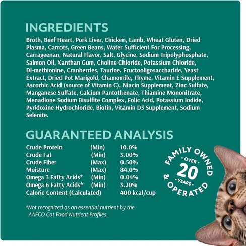 Optimeal Wet Cat Food Variety Pack, Grain Free, Tender Morsels, Chicken, Shrimp, Beef Mix Adult Wet Cat Food Pouches - 12 Pack (3oz Each) in Saudi Arabia
