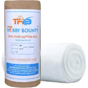 Pure Cotton Roll 100% High Absorbent Organic and Soft Multipurpose Use for Makeup Remover Medical Use Cotton Salon Beauty Use for Baby Care (100 Gram) in Kuwait