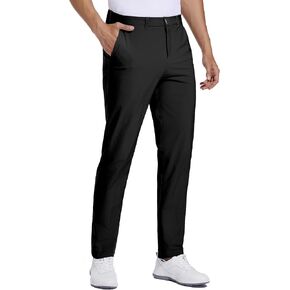 Golf Pants for Men Stretch Dress 30"/32"/34" Pants Quick Dry Lightweight Slacks Trousers for Business Casual Travel in Saudi Arabia
