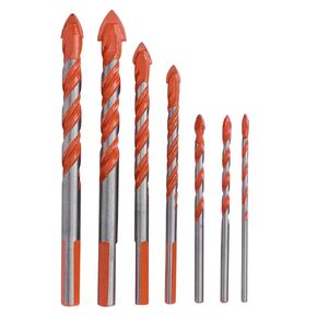 Dioche 7pcs Center Center Drill Sceramic Tile Drill ، Diy Wall Hole Tool Bit for Tile Glass Ceramic (3mm 4mm 5mm 6mm 8mm 10mm 12mm) in Saudi Arabia
