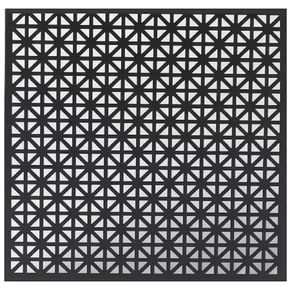 Perforated Aluminum Sheet | Union Jack Design | 24 x 36 inches | .020" Thick | Black | Great for Indoor & Outdoor Use | Made in The USA in Saudi Arabia