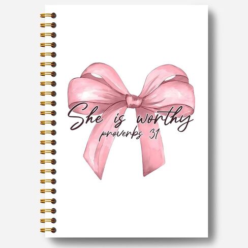 Coquette Pink Bow Bow Notebook Journal ، Girly Notebook ، Preppy Journal ، Womens Journals for Write ، Buids Books Journals for Women ، Reshetic Grandcover Notebook 5.5x8.3 Inch in Saudi Arabia