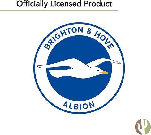 Desert Cactus Brighton & Hove Albion Sticker BHAFC Seagulls Football Club Decal Vinyl Laptop Water Bottle Car Scrapbook Official Fan Gear (4 inch B) in Saudi Arabia