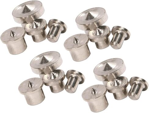 16Pcs Wood Dowel Locator Woodworking Tools with Drill Center Points for Accurate Dowel Tenon Placement Premium Quality for DIY Furniture in Saudi Arabia