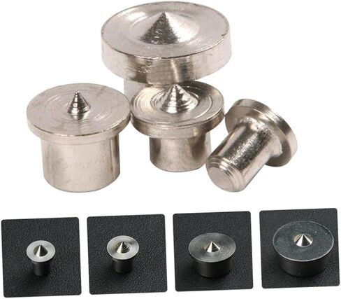 16Pcs Wood Dowel Locator Woodworking Tools with Drill Center Points for Accurate Dowel Tenon Placement Premium Quality for DIY Furniture in Saudi Arabia