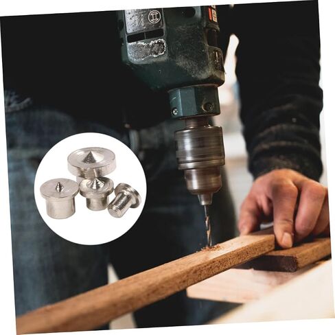 16Pcs Wood Dowel Locator Woodworking Tools with Drill Center Points for Accurate Dowel Tenon Placement Premium Quality for DIY Furniture in Saudi Arabia