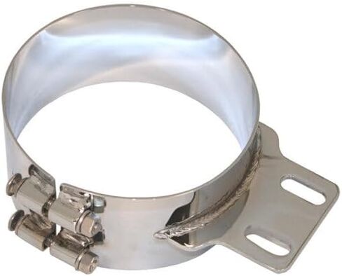 Technical Precision Replacement for Peterbilt 389 Glider Year 2018 Chrome Plated SS Straight MOUNTING Bracket 8 INCH in Saudi Arabia