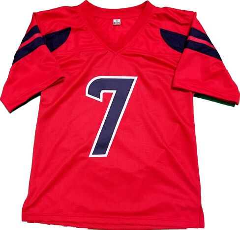Custom Stitched CJ Stroud Youth Red Jersey Size Youth Medium in Saudi Arabia