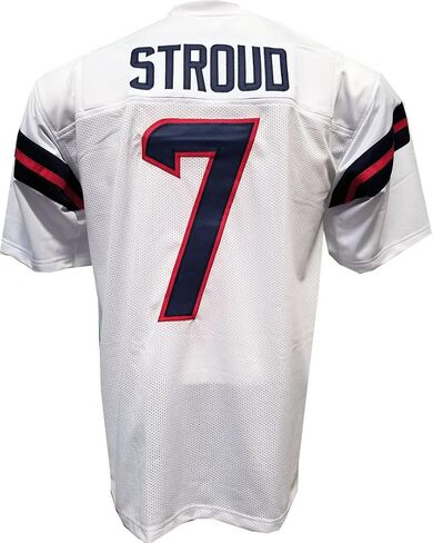 Generic Custom Stitched CJ Stroud Youth White Jersey Size Youth Large in Saudi Arabia