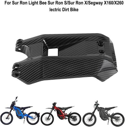 Battery Cover for Surron Motorcycle Battery Fender Protect Battery Guards for Surron Sur-Ron S/X Light Bee Electric Dirt Bike Cover Fender Battery Guards for Motorcross Electrice Dirt Bike Black in Kuwait
