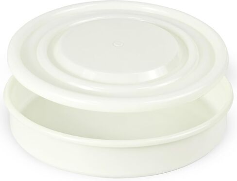 PVC Nylon Lab Sieve Pan with Lid, 7.9in(20cm) Diameter Sample Sifter Strainer for Industrial Lab Home in Saudi Arabia