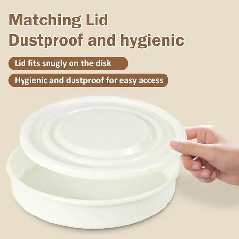 PVC Nylon Lab Sieve Pan with Lid, 7.9in(20cm) Diameter Sample Sifter Strainer for Industrial Lab Home in Saudi Arabia