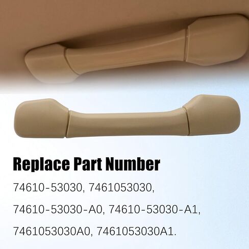 مقبض الاستيلاء على السقف الداخلي رمادي مناسب لكزس IS250 IS350 ES350 RX350 RX450H 2006-2015 ، استبدل 74610-53030-B0 ، مقبض سحب السقف in Kuwait