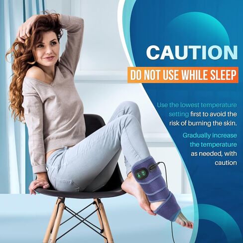 Elbow Heated Pad Wrap for Multiple Body Areas, Flexible Electric Heating Pads for Elbow Arm Wrist Ankle Leg Knee, Fast Heating Body Wrap Heated Brace with 4 Heating Levels, 3 Timing Settings in Kuwait