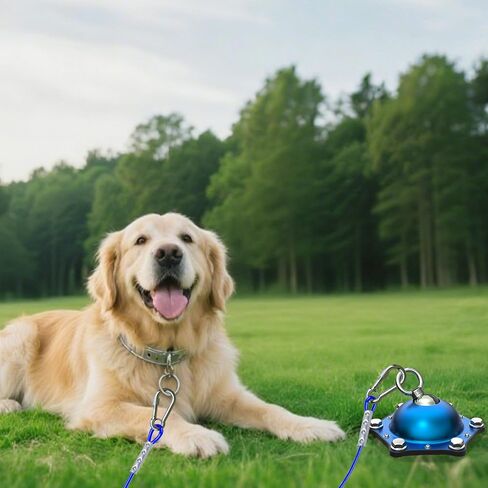 Topknot Dog Tie Out out ، 360 ° دوار الكلاب ، (بدون كابل) ثقيلة ساحة الكلب حصة الصدأ الصدأ الكلب العداء in Kuwait