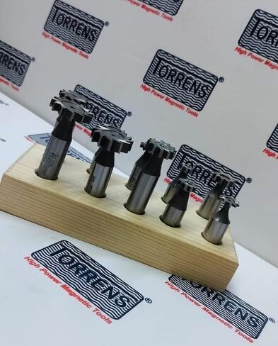 10pc HSS Woodruff Key Cutter وضع أسنان مستقيمة 3/8 ، 1/2 ، 5/8 ، 3/4 "، 1" American-AMZ661 in Saudi Arabia
