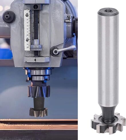 قاطع المقعد الرئيسي في Woodruff ، HSS Straight Shank T Slot Milling Cutter Tools 4x16x10mm in Kuwait