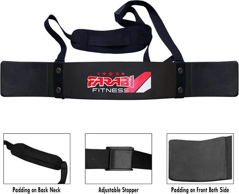 Farabi Fitness Weightlifting Arm Blaster Biceps Isolator Gym Support Straps Wraps in Saudi Arabia