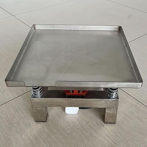 Concrete Vibrating Table 35x35cm/50x50cm Vibration Test Bench Test Block Stainless Steel Vibration Platform for Remove Bubbles (35 * 35cm) in Saudi Arabia