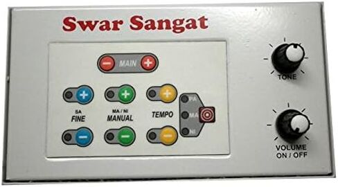 SWAR-SANGAT FULL METAL BODY INDIAN DIGITAL TANPURA RAAGINI RANJANI DRONE WITH CLASSIC KNOB CONTROLS. USA POWER ZONE in Saudi Arabia