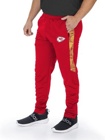 Zubaz NFL Mens Track Pant with Static Half Side Panels in Saudi Arabia
