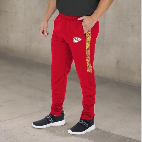 Zubaz NFL Mens Track Pant with Static Half Side Panels in Saudi Arabia