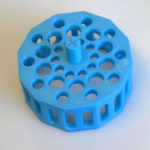 Microcentrifuge Tube Floating Rack, Lab Waterbath Floats, for 0.2 ml to 1.5 ml Micro Centrifuge Tubes (Dia 65 mm, 18 Holes) in Kuwait