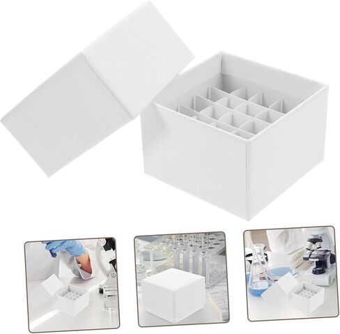 حاوية مربع تخزين أنبوب microcentrifuge مع مربع تخزين مبرد من الورق المقوى 25 بئر in Saudi Arabia