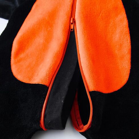 Eadrioss Black Cat Costume for Toddler Baby Girl Boy Halloween Costumes Fuzzy Warm Fall Winter Clothes Halloween Cats Outfit in Saudi Arabia