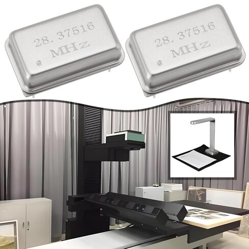 ECSING 2PCS مستطيلة 4P 28.37516MHz مذبذبات الكريستال القابس المباشر متوافقة مع Commodore Amiga 500 500 Plus 600 2000 3000 4000 in Kuwait