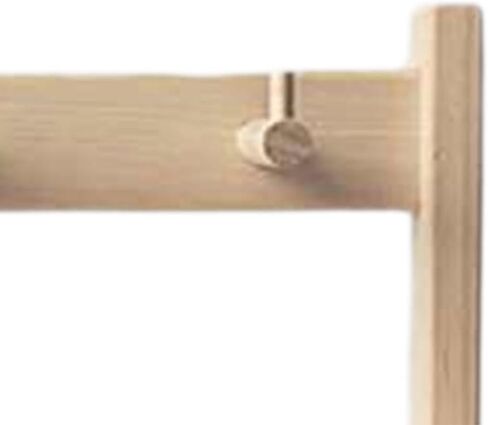 Chime Stand Gong Stand Professional Wood Holds 4 Chimes Stable Hanging Rack Chime Holder for Meditation Bedroom Yoga Desktop in Saudi Arabia