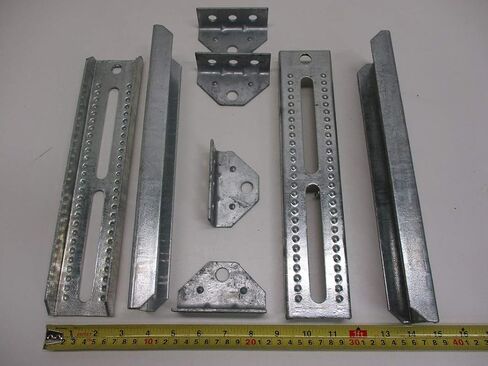 CTW (8) مقطورة عائم القوارب 12 "Bunster Bunk Board مجموعات قوس دوارة قابلة للتعديل in Saudi Arabia
