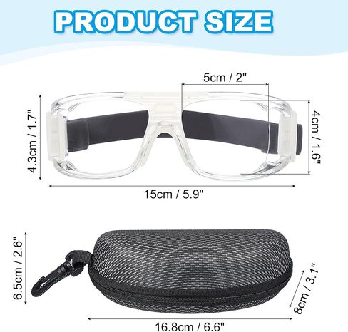 PATIKIL Adjustable Professional Sports Goggles in Kuwait
