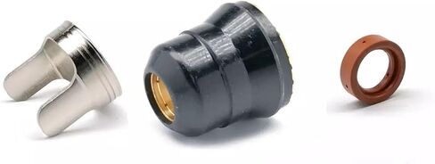 قطب شعلة البلازما 56576 فوهة 56811 56255 45A ناتجة عن ميناء الشحن Titanium Plasma45 Ti-PC45 IPT-45 58895 Plasma Torch Counshables ، 23pk. in Saudi Arabia