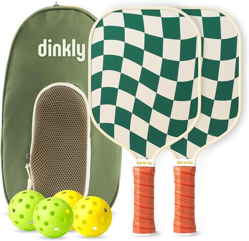 مجموعة Pickleball Paddles مجموعة من 2/4- USAPA معتمدة من الجرافيت/الألياف الزجاجية مضرب المخلل ، ومضاربين 2 المخلل ، و 4 كرات ، وحقيبة حمل محمولة ، وكرة مخلل جمالي للرجال المبتدئين نساء in Kuwait