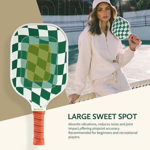 مجموعة Pickleball Paddles مجموعة من 2/4- USAPA معتمدة من الجرافيت/الألياف الزجاجية مضرب المخلل ، ومضاربين 2 المخلل ، و 4 كرات ، وحقيبة حمل محمولة ، وكرة مخلل جمالي للرجال المبتدئين نساء in Kuwait