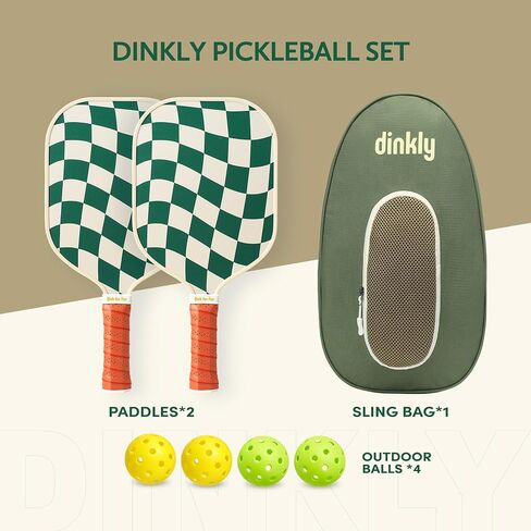 مجموعة Pickleball Paddles مجموعة من 2/4- USAPA معتمدة من الجرافيت/الألياف الزجاجية مضرب المخلل ، ومضاربين 2 المخلل ، و 4 كرات ، وحقيبة حمل محمولة ، وكرة مخلل جمالي للرجال المبتدئين نساء in Kuwait