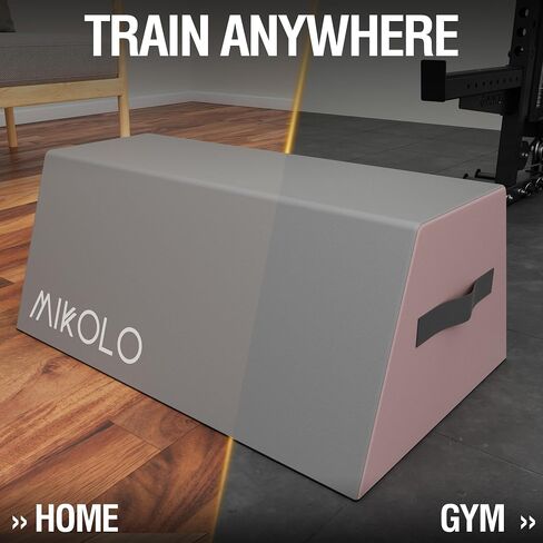 Mikolo Hip Thrust Bench ، آلة دفع الورك في المنزل لجسر Glute ، صندوق دفع الورك متعدد الوظائف مع معدات تجريب غير زرق in Kuwait