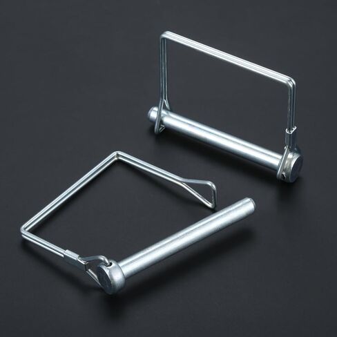 5/16" x 2-3/4" Trailer Hitch Pin 10 Pack, Heavy Duty Carbon Steel Hitch Locking Pins, Zinc Plated Rust-Resistant Coupler Pins for Utility Trailer, RV, Boat, Lawn Tractor, Farm Equipment in Saudi Arabia