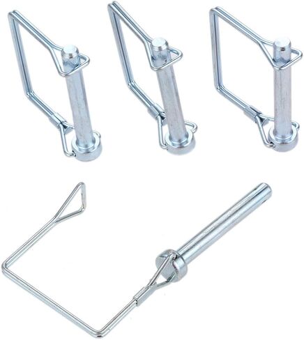 5/16" x 2-3/4" Trailer Hitch Pin 10 Pack, Heavy Duty Carbon Steel Hitch Locking Pins, Zinc Plated Rust-Resistant Coupler Pins for Utility Trailer, RV, Boat, Lawn Tractor, Farm Equipment in Saudi Arabia