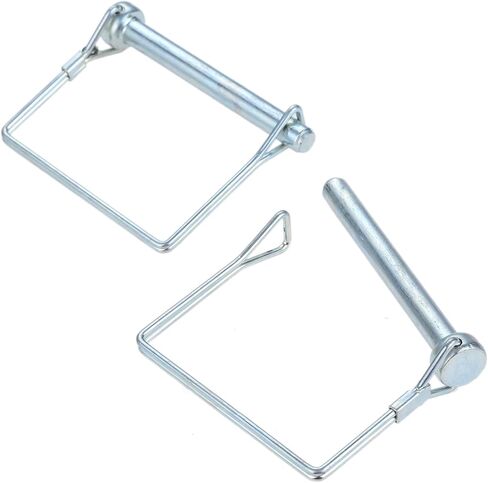5/16" x 2-3/4" Trailer Hitch Pin 10 Pack, Heavy Duty Carbon Steel Hitch Locking Pins, Zinc Plated Rust-Resistant Coupler Pins for Utility Trailer, RV, Boat, Lawn Tractor, Farm Equipment in Saudi Arabia
